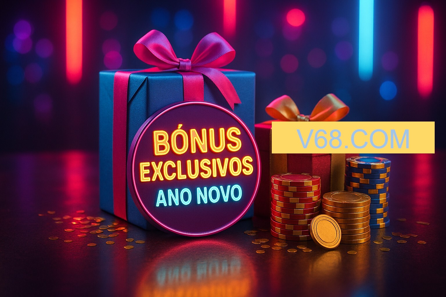 Promoções de Ano Novo no V68
